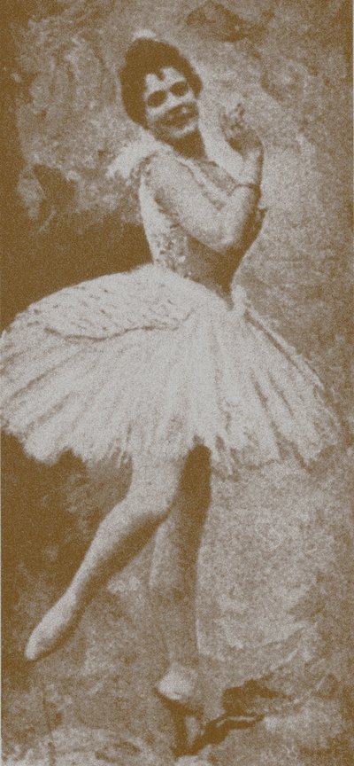 Pierina Legnani as Odette, in Marius Petipa and Lev Ivanov